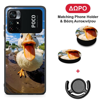 Duck Face - Xiaomi Poco M4 Pro 4G θήκη + Δώρο Phone Holder & Βάση Αυτοκινήτου