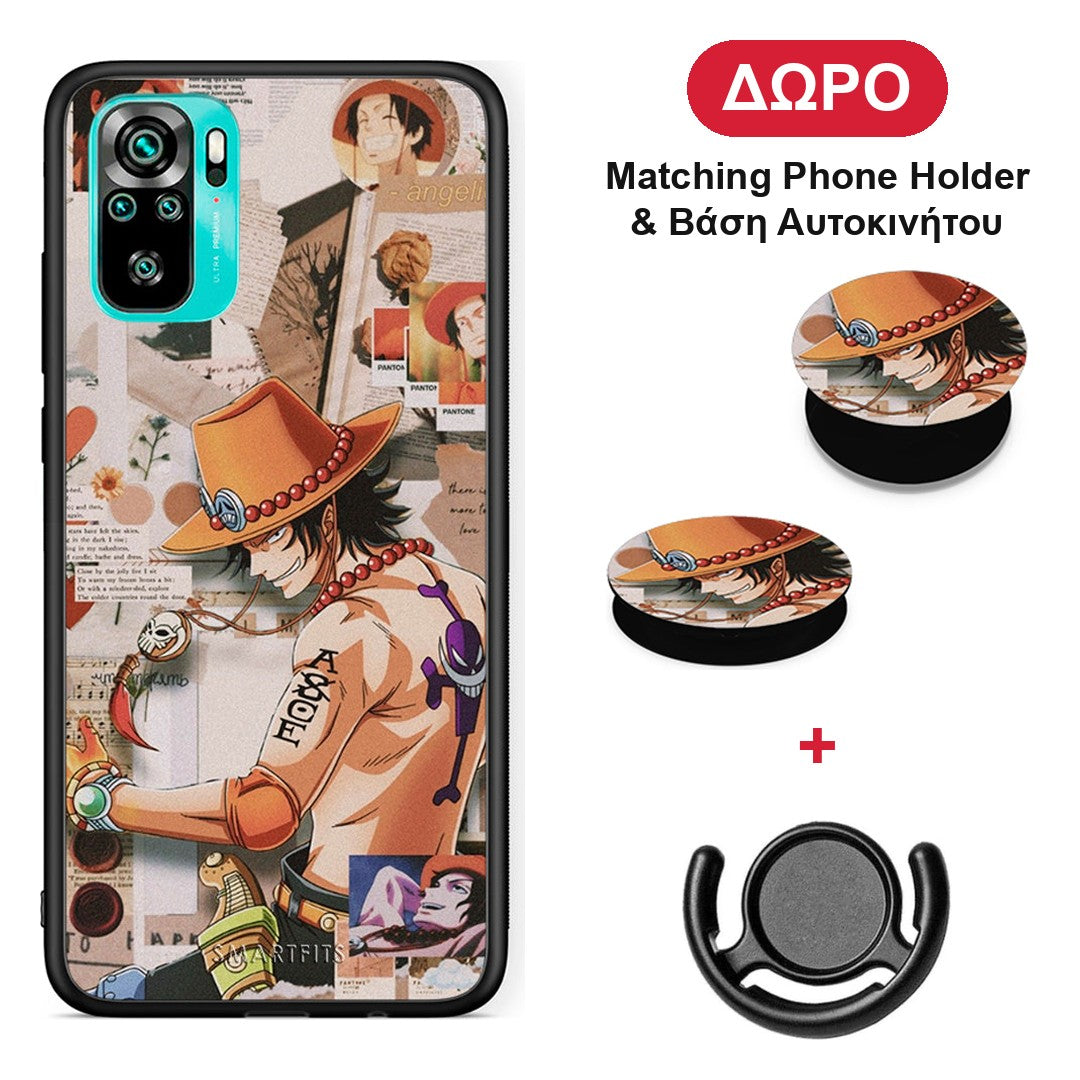 Anime Collage - Xiaomi Poco M5s θήκη + Δώρο Phone Holder & Βάση Αυτοκινήτου