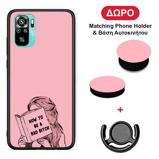Bad Bitch - Xiaomi Poco M5s θήκη + Δώρο Phone Holder & Βάση Αυτοκινήτου