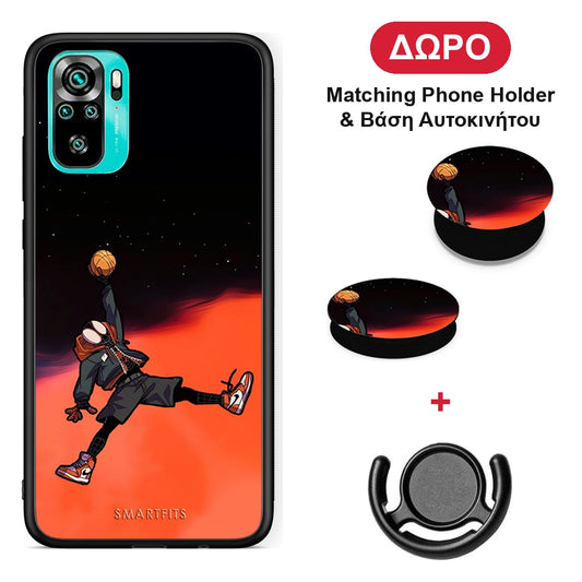 Basketball Hero - Xiaomi Poco M5s θήκη + Δώρο Phone Holder & Βάση Αυτοκινήτου