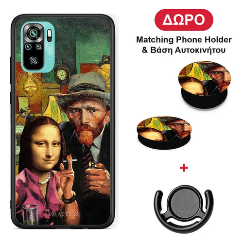 Funny Art - Xiaomi Poco M5s θήκη + Δώρο Phone Holder & Βάση Αυτοκινήτου
