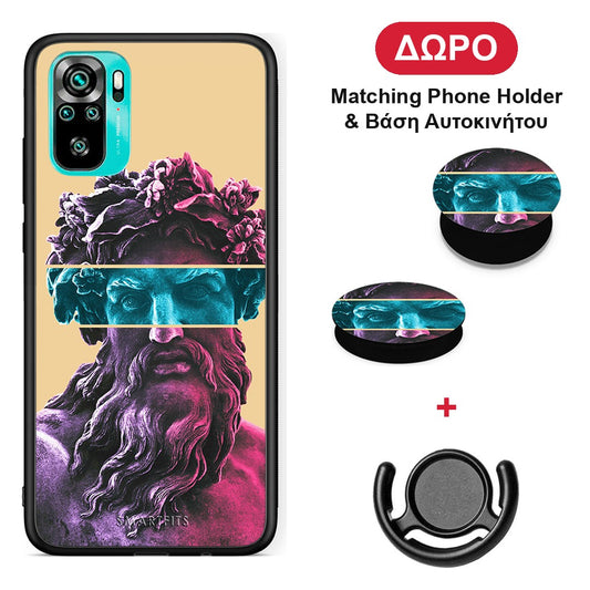 Zeus Art - Xiaomi Poco M5s θήκη + Δώρο Phone Holder & Βάση Αυτοκινήτου