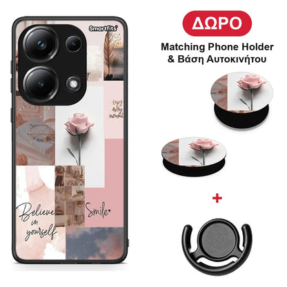 Aesthetic Collage - Xiaomi Poco M6 Pro θήκη + Δώρο Phone Holder & Βάση Αυτοκινήτου