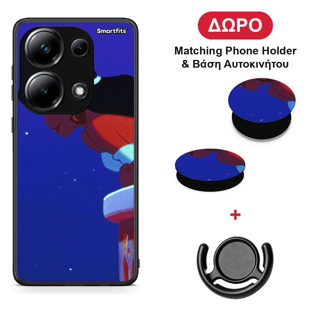 Alladin And Jasmine Love 2 - Xiaomi Poco M6 Pro θήκη + Δώρο Phone Holder & Βάση Αυτοκινήτου