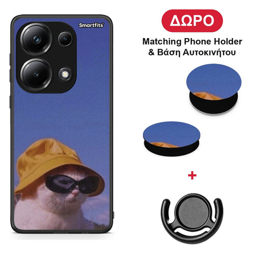 Cat Diva - Xiaomi Poco M6 Pro θήκη + Δώρο Phone Holder & Βάση Αυτοκινήτου