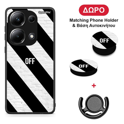 Get Off - Xiaomi Poco M6 Pro θήκη + Δώρο Phone Holder & Βάση Αυτοκινήτου
