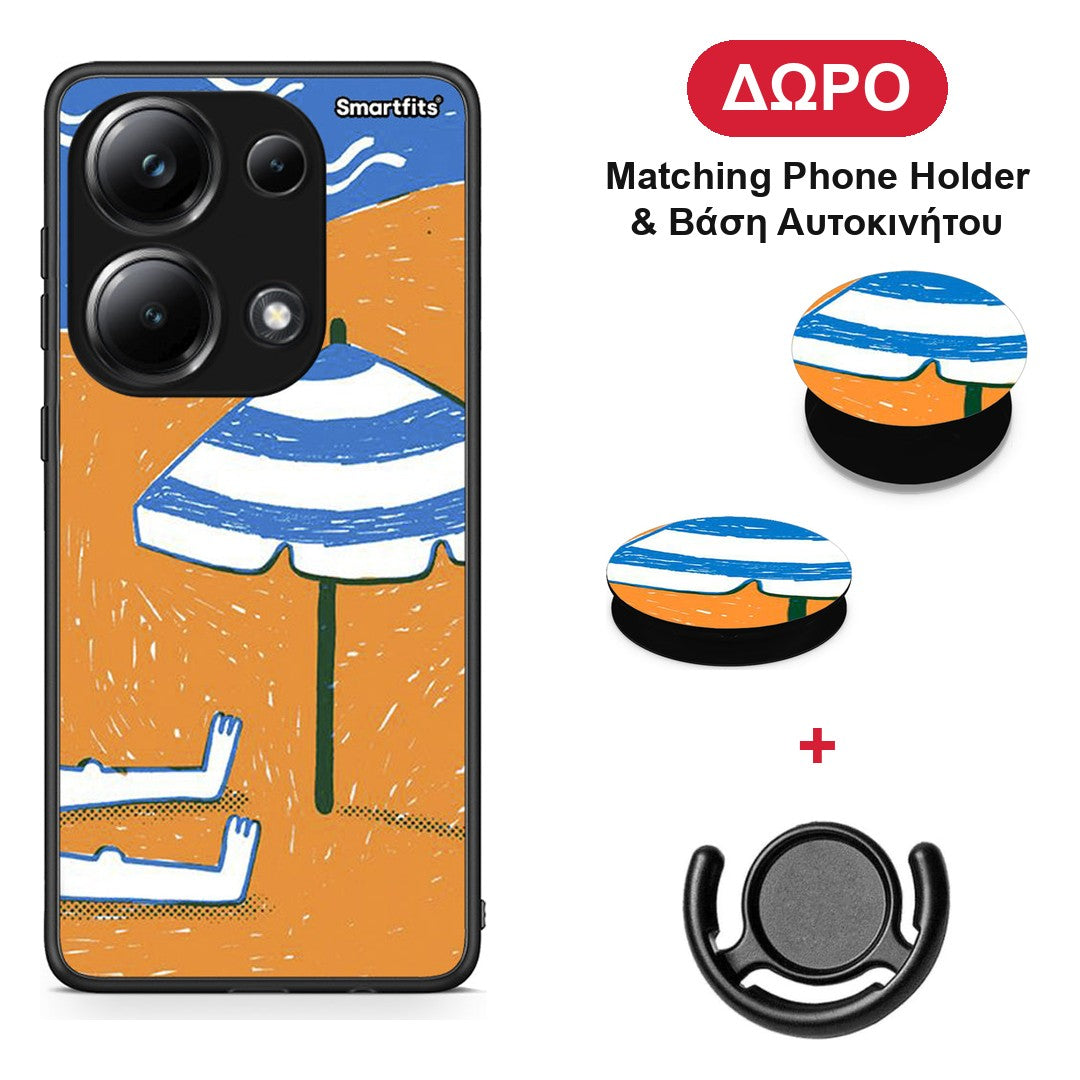 Summering - Xiaomi Poco M6 Pro θήκη + Δώρο Phone Holder & Βάση Αυτοκινήτου