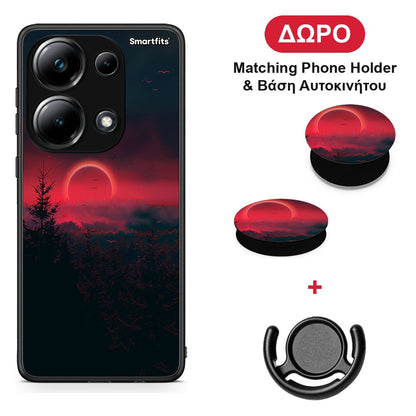Tropic Sunset - Xiaomi Poco M6 Pro θήκη + Δώρο Phone Holder & Βάση Αυτοκινήτου