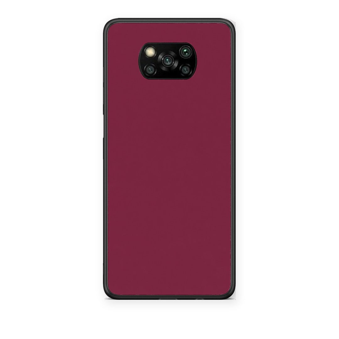 Θήκη Xiaomi Poco X3 / X3 Pro / X3 NFC Burgundy από τη Smartfits με σχέδιο στο πίσω μέρος και μαύρο περίβλημα | Xiaomi Poco X3 / X3 Pro / X3 NFC Burgundy case with colorful back and black bezels