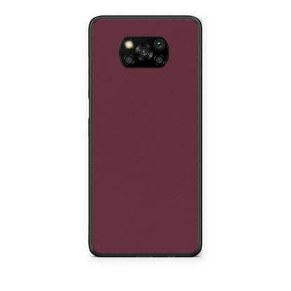 Θήκη Xiaomi Poco X3 / X3 Pro / X3 NFC Muted Burgundy από τη Smartfits με σχέδιο στο πίσω μέρος και μαύρο περίβλημα | Xiaomi Poco X3 / X3 Pro / X3 NFC Muted Burgundy case with colorful back and black bezels