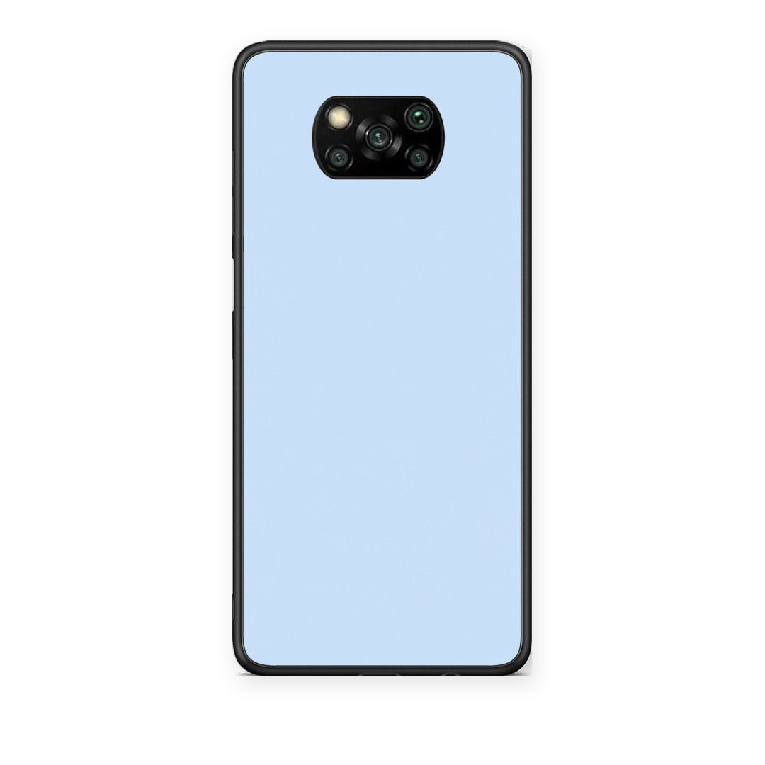Θήκη Xiaomi Poco X3 / X3 Pro / X3 NFC Powder Blue από τη Smartfits με σχέδιο στο πίσω μέρος και μαύρο περίβλημα | Xiaomi Poco X3 / X3 Pro / X3 NFC Powder Blue case with colorful back and black bezels