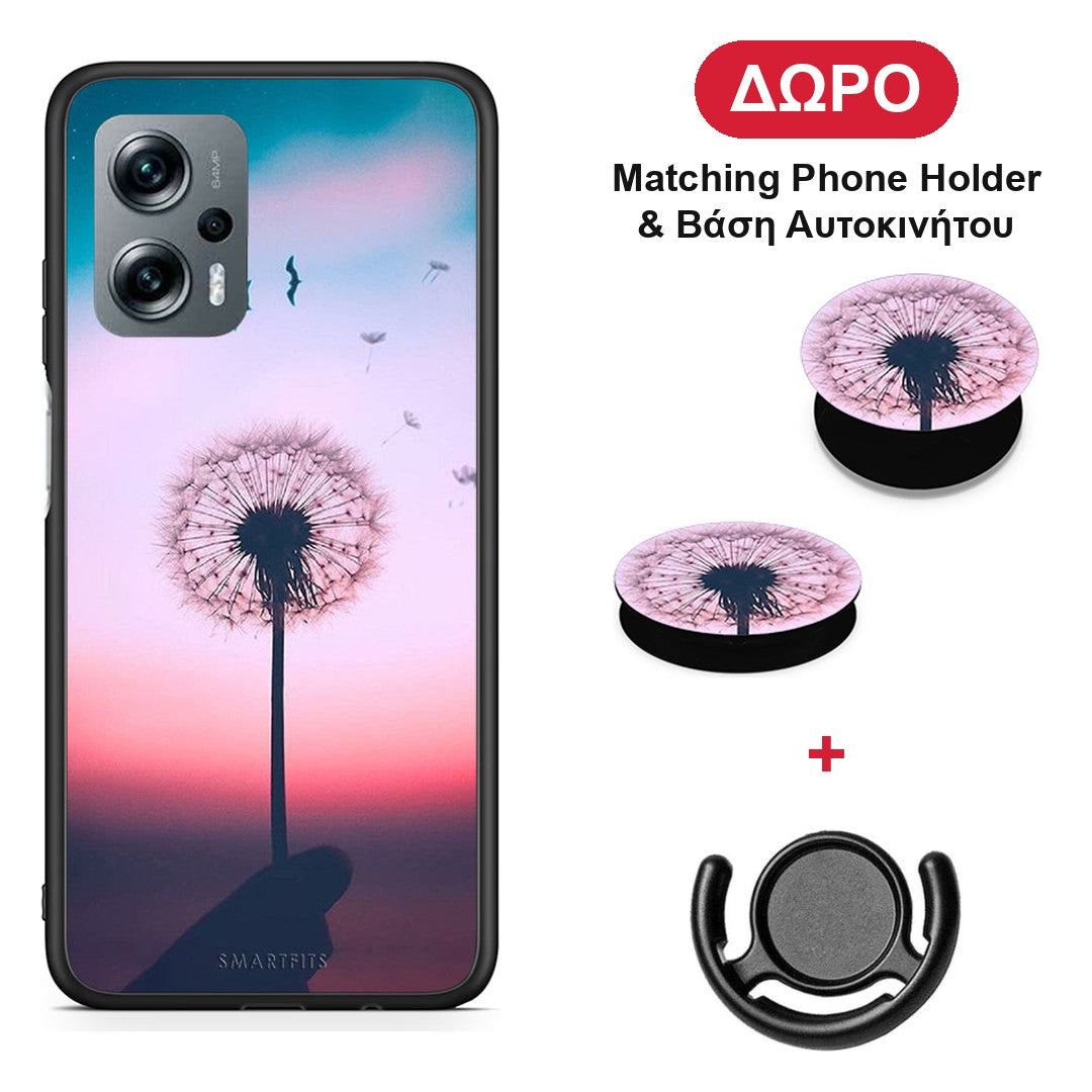 Boho Wish - Xiaomi Poco X4 GT θήκη + Δώρο Phone Holder & Βάση Αυτοκινήτου