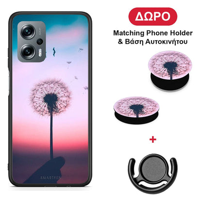 Boho Wish - Xiaomi Poco X4 GT θήκη + Δώρο Phone Holder & Βάση Αυτοκινήτου