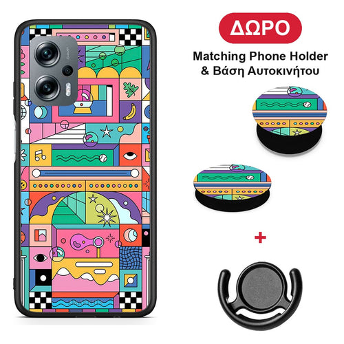 Bubbles Soap - Xiaomi Poco X4 GT θήκη + Δώρο Phone Holder & Βάση Αυτοκινήτου