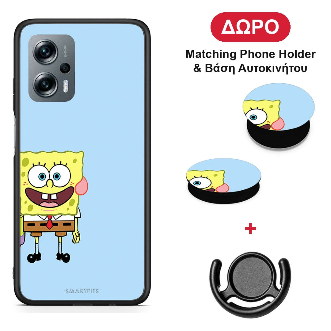 Friends Bob - Xiaomi Poco X4 GT θήκη + Δώρο Phone Holder & Βάση Αυτοκινήτου