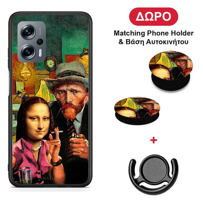 Funny Art - Xiaomi Poco X4 GT θήκη + Δώρο Phone Holder & Βάση Αυτοκινήτου