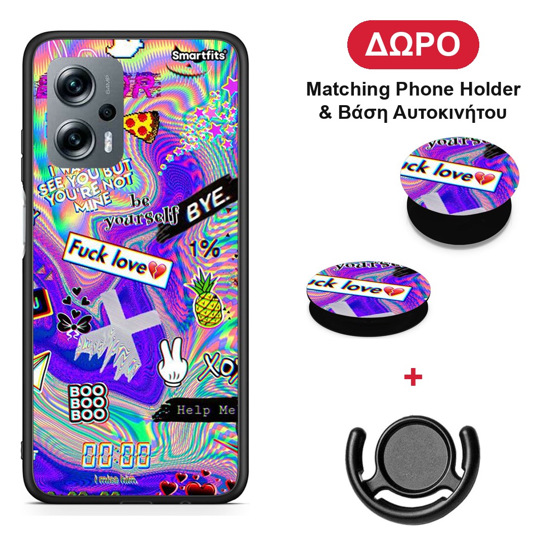 Game Over - Xiaomi Poco X4 GT θήκη + Δώρο Phone Holder & Βάση Αυτοκινήτου