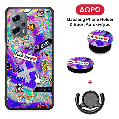 Game Over - Xiaomi Poco X4 GT θήκη + Δώρο Phone Holder & Βάση Αυτοκινήτου