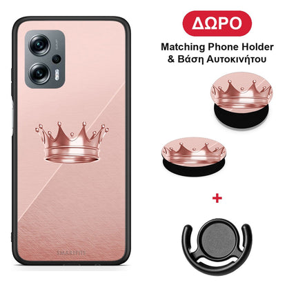 Minimal Crown - Xiaomi Poco X4 GT θήκη + Δώρο Phone Holder & Βάση Αυτοκινήτου