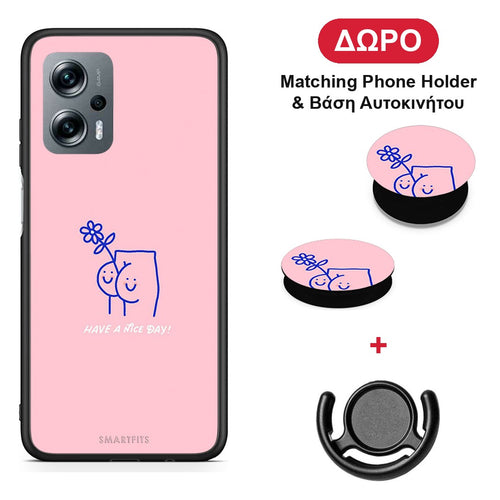 Nice Day - Xiaomi Poco X4 GT θήκη + Δώρο Phone Holder & Βάση Αυτοκινήτου