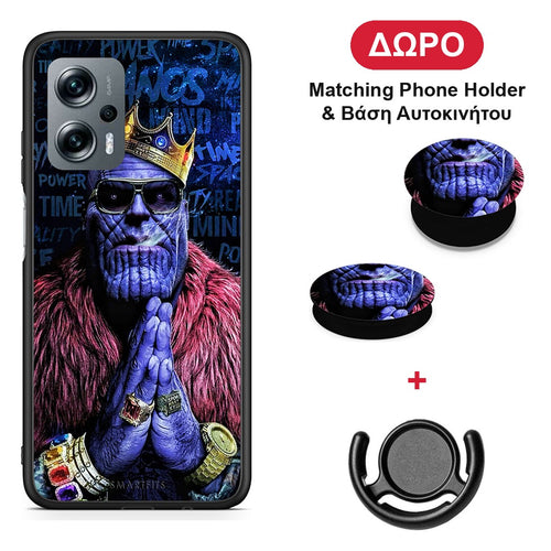 PopArt Thanos - Xiaomi Poco X4 GT θήκη + Δώρο Phone Holder & Βάση Αυτοκινήτου