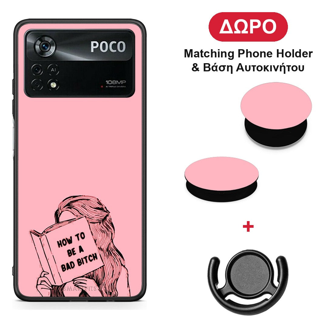 Bad Bitch - Xiaomi Poco X4 Pro 5G θήκη + Δώρο Phone Holder & Βάση Αυτοκινήτου