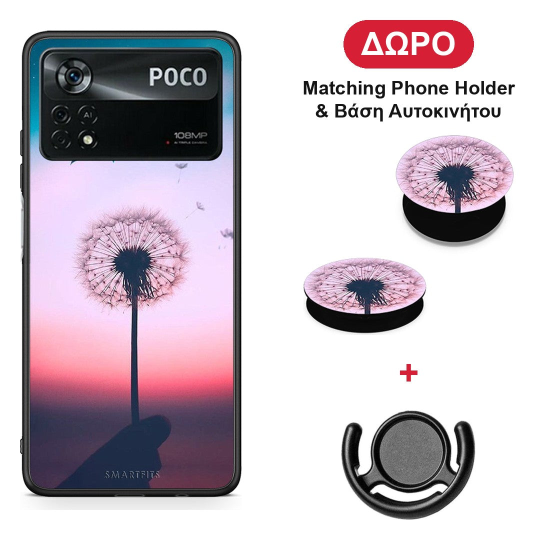Boho Wish - Xiaomi Poco X4 Pro 5G θήκη + Δώρο Phone Holder & Βάση Αυτοκινήτου