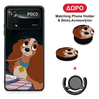 Lady And Tramp 2 - Xiaomi Poco X4 Pro 5G θήκη + Δώρο Phone Holder & Βάση Αυτοκινήτου