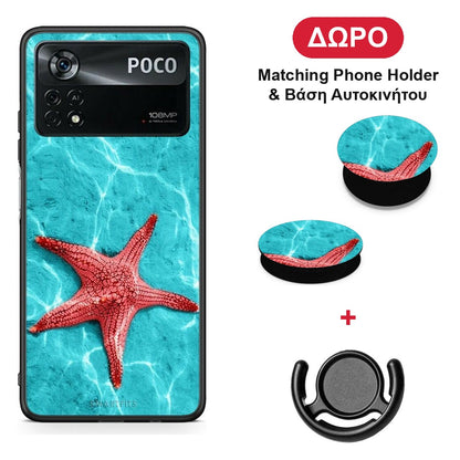 Red Starfish - Xiaomi Poco X4 Pro 5G θήκη + Δώρο Phone Holder & Βάση Αυτοκινήτου