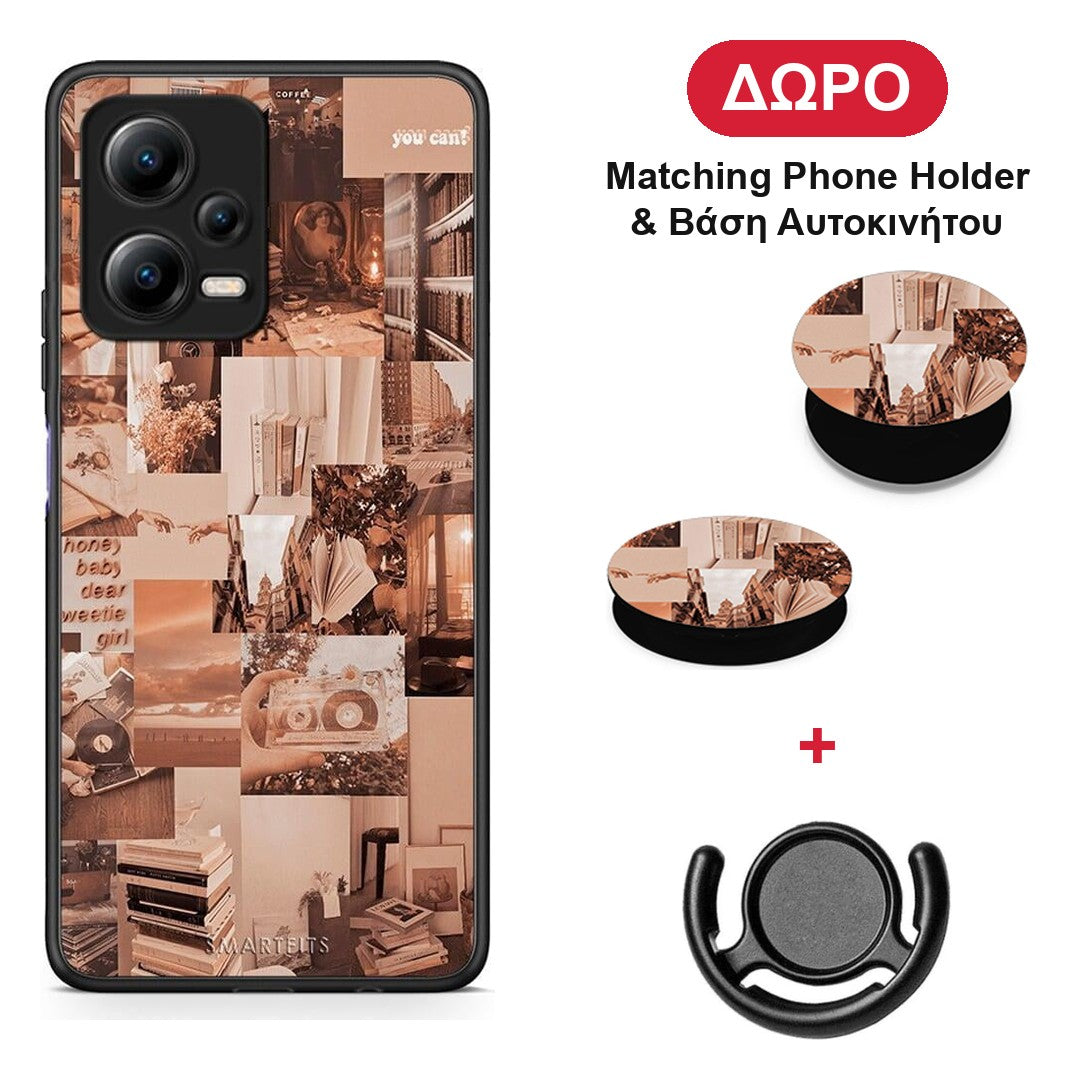 Collage You Can - Xiaomi Poco X5 5G Dual θήκη + Δώρο Phone Holder & Βάση Αυτοκινήτου