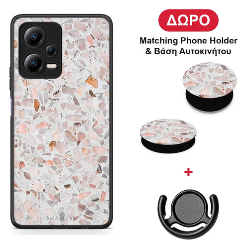Marble Terrazzo - Xiaomi Poco X5 5G Dual θήκη + Δώρο Phone Holder & Βάση Αυτοκινήτου