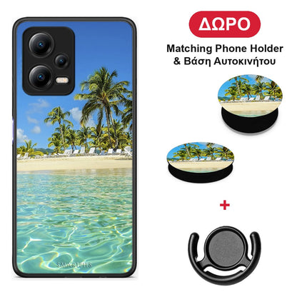 Tropical Vibes - Xiaomi Poco X5 5G Dual θήκη + Δώρο Phone Holder & Βάση Αυτοκινήτου