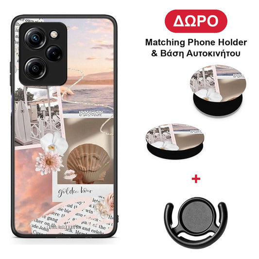 Golden Hour - Xiaomi Poco X5 Pro 5G Dual θήκη + Δώρο Phone Holder & Βάση Αυτοκινήτου