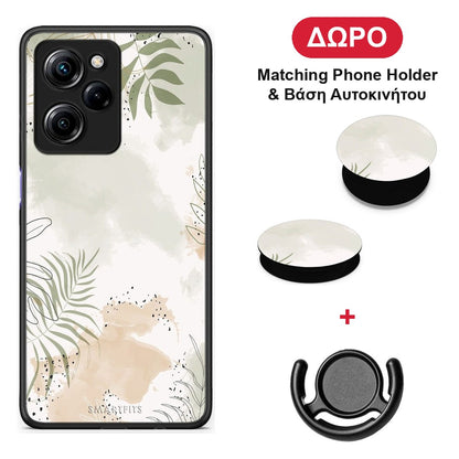 Nude Plants - Xiaomi Poco X5 Pro 5G Dual θήκη + Δώρο Phone Holder & Βάση Αυτοκινήτου