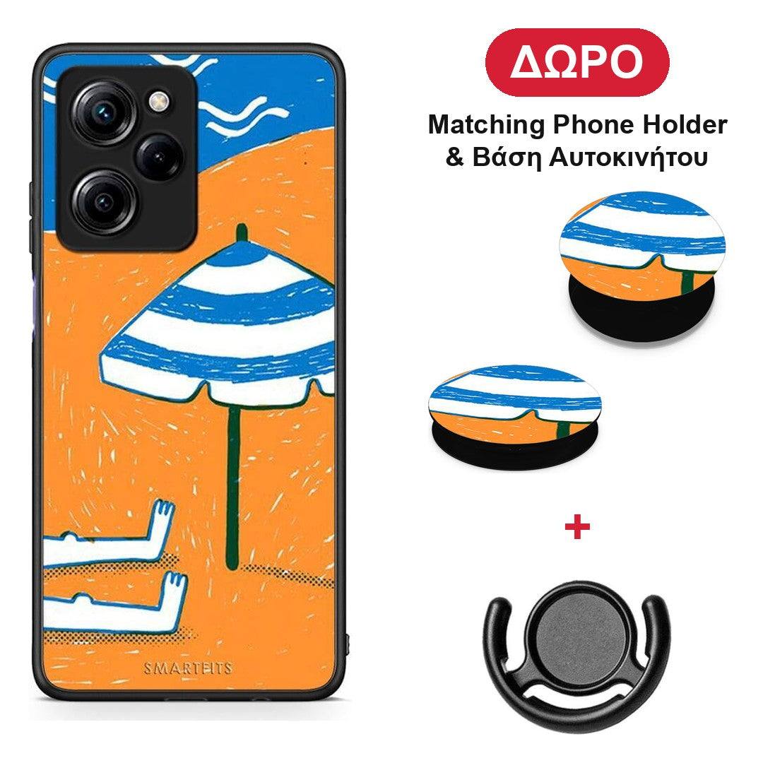 Summering - Xiaomi Poco X5 Pro 5G Dual θήκη + Δώρο Phone Holder & Βάση Αυτοκινήτου