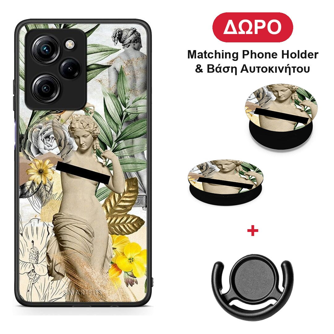 Woman Statue - Xiaomi Poco X5 Pro 5G Dual θήκη + Δώρο Phone Holder & Βάση Αυτοκινήτου