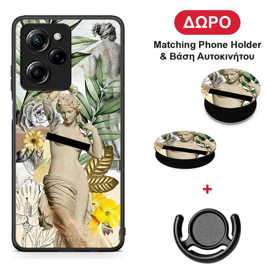 Woman Statue - Xiaomi Poco X5 Pro 5G Dual θήκη + Δώρο Phone Holder & Βάση Αυτοκινήτου