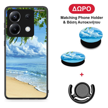 Beautiful Beach - Xiaomi Poco X6 θήκη + Δώρο Phone Holder & Βάση Αυτοκινήτου