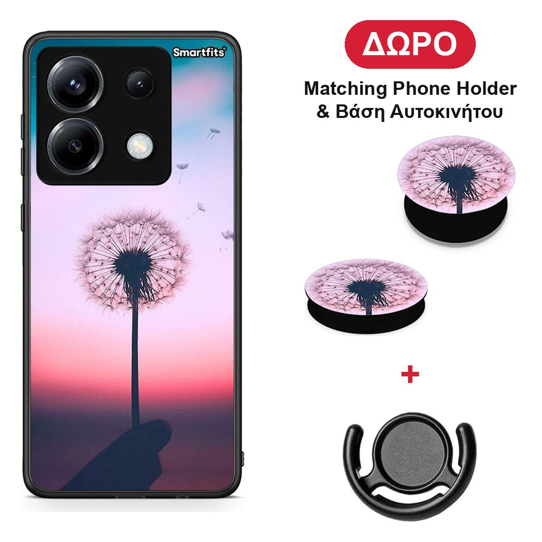 Boho Wish - Xiaomi Poco X6 θήκη + Δώρο Phone Holder & Βάση Αυτοκινήτου