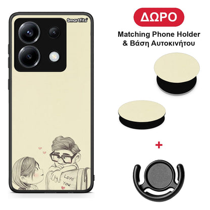 Carl And Ellie - Xiaomi Poco X6 θήκη + Δώρο Phone Holder & Βάση Αυτοκινήτου