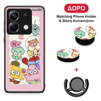 Cute Companion - Xiaomi Poco X6 θήκη + Δώρο Phone Holder & Βάση Αυτοκινήτου
