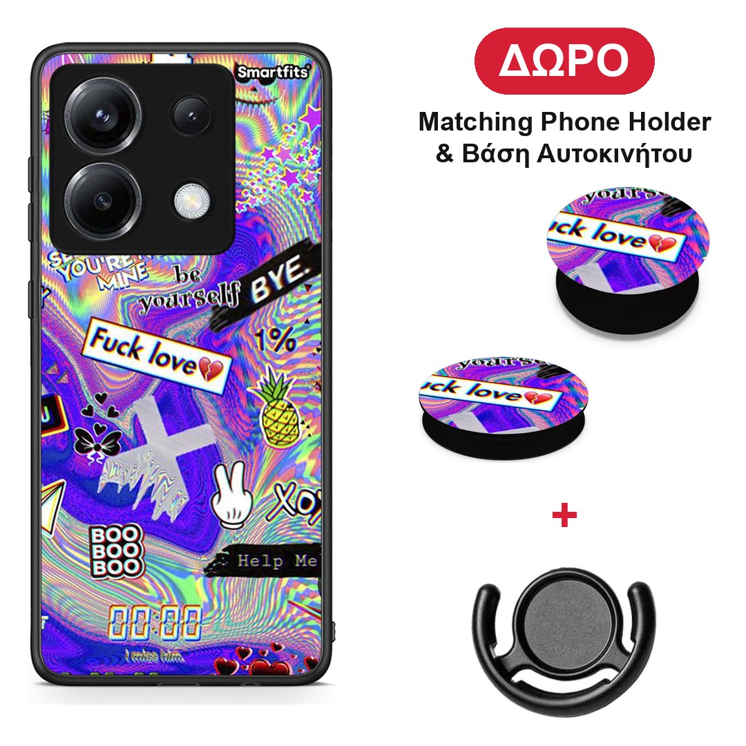 Game Over - Xiaomi Poco X6 θήκη + Δώρο Phone Holder & Βάση Αυτοκινήτου