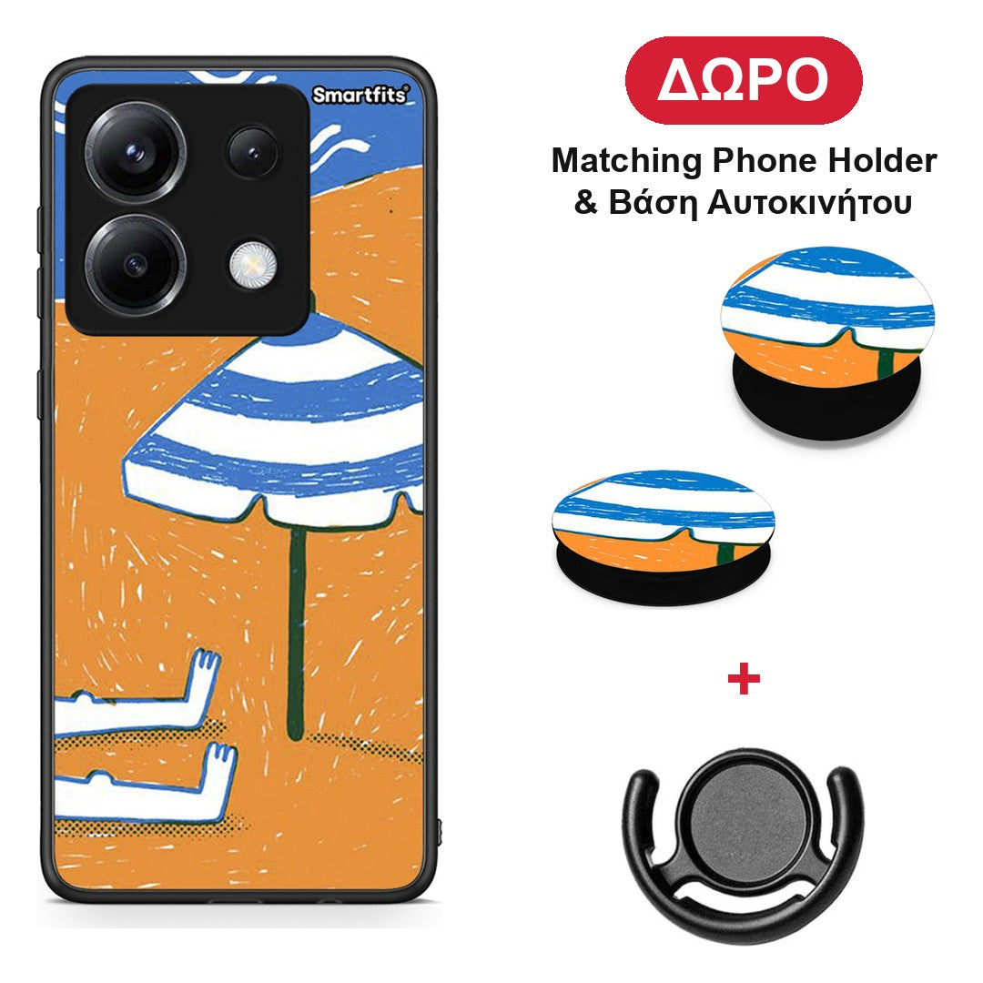 Summering - Xiaomi Poco X6 θήκη + Δώρο Phone Holder & Βάση Αυτοκινήτου