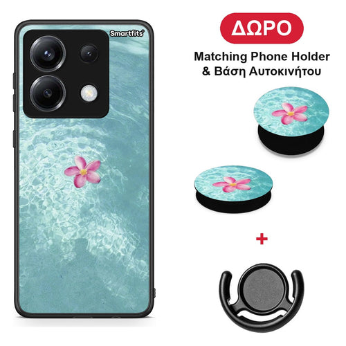 Water Flower - Xiaomi Poco X6 θήκη + Δώρο Phone Holder & Βάση Αυτοκινήτου