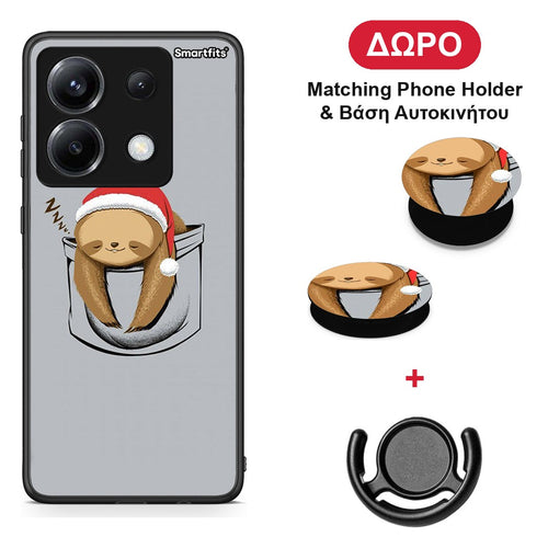 Xmas Zzzz - Xiaomi Poco X6 θήκη + Δώρο Phone Holder & Βάση Αυτοκινήτου