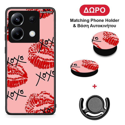 XOXO Lips - Xiaomi Poco X6 θήκη + Δώρο Phone Holder & Βάση Αυτοκινήτου