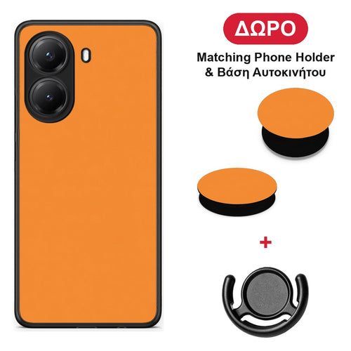 Tangerine Orange - Xiaomi Poco X7 Pro θήκη + Δώρο Phone Holder & Βάση Αυτοκινήτου