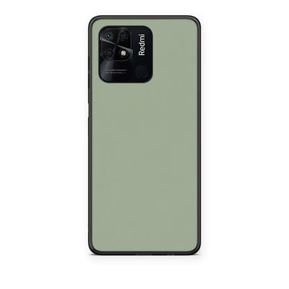 Θήκη Xiaomi Redmi 10C Sage Green από τη Smartfits με σχέδιο στο πίσω μέρος και μαύρο περίβλημα | Xiaomi Redmi 10C Sage Green case with colorful back and black bezels