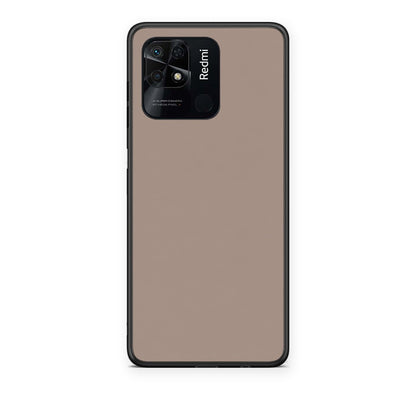 Θήκη Xiaomi Redmi 10C Warm Taupe από τη Smartfits με σχέδιο στο πίσω μέρος και μαύρο περίβλημα | Xiaomi Redmi 10C Warm Taupe case with colorful back and black bezels