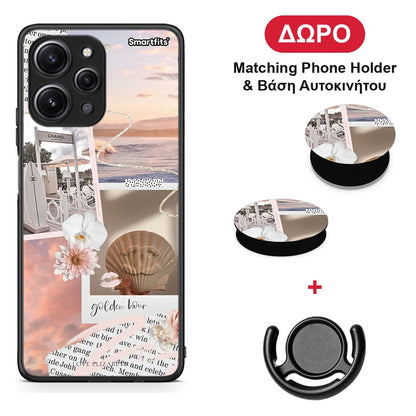 Golden Hour - Xiaomi Redmi 12 4G θήκη + Δώρο Phone Holder & Βάση Αυτοκινήτου